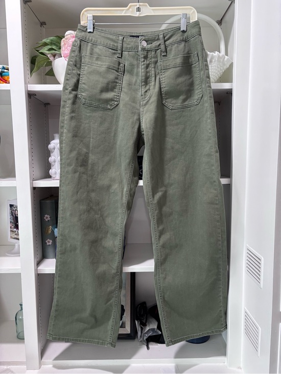 Quince Denim - Quince Bella Stretch Patch Pocket Wide Leg Jeans 29